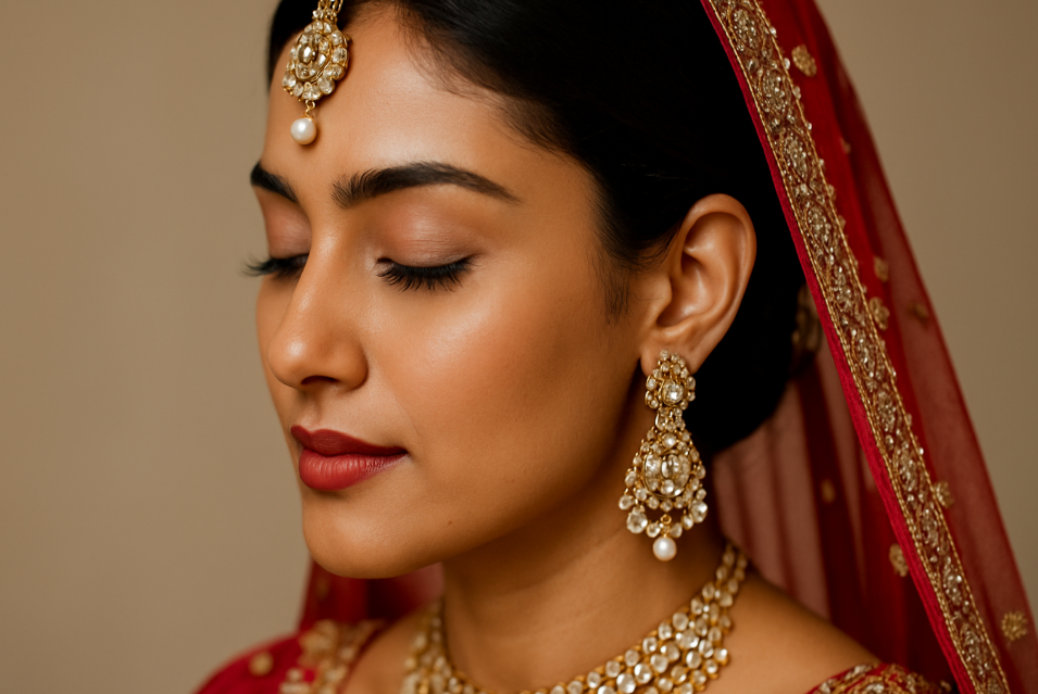 Natural lash enhancement bridal makeup trend